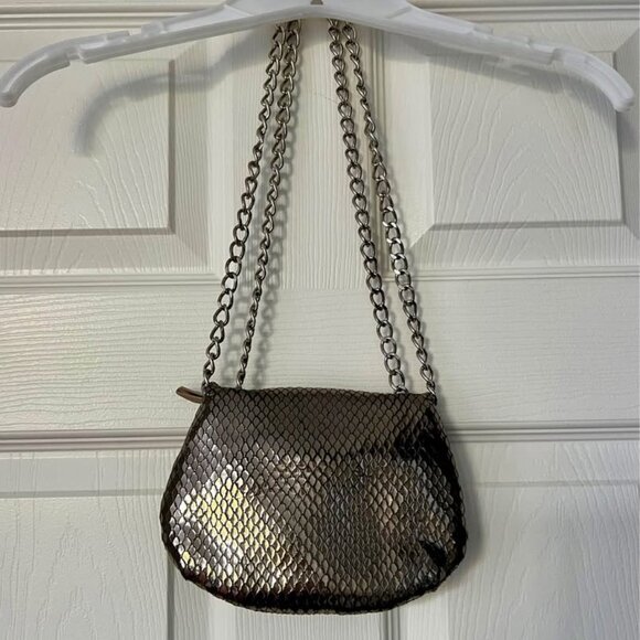 Stuart Weitzman Metallic Crossbody Bag - Picture 3 of 6